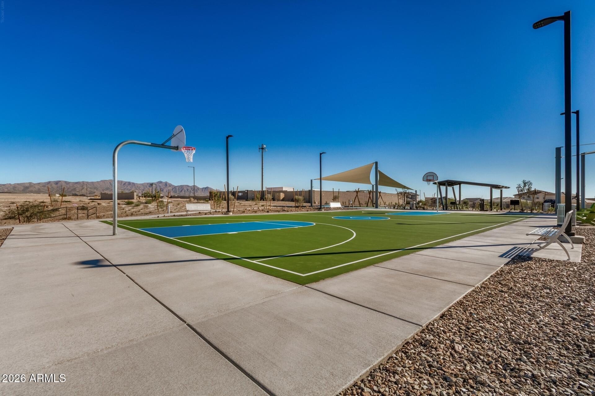 Teravalis sport courts and shaded ramadas